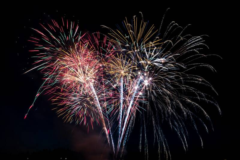 July 4th Independence Day Fireworks