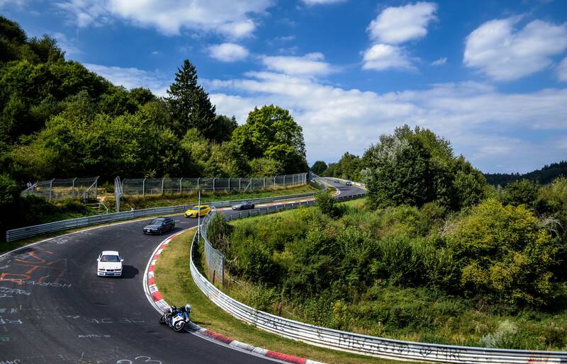 Sunny day at the Nurburgring Nordschleife